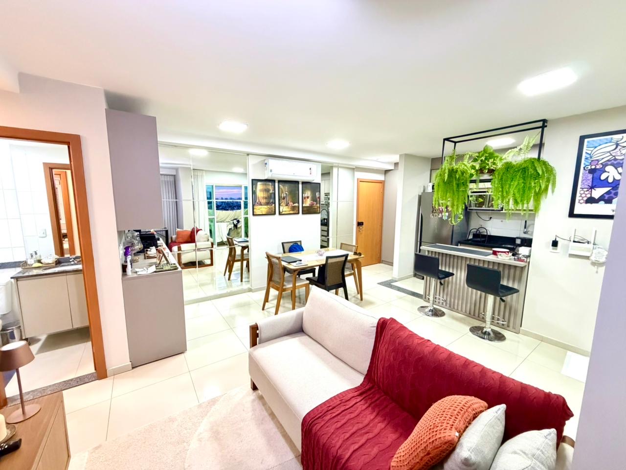 Apartamento mobiliado no Residencial NYC – Jardim das Américas — foto 2